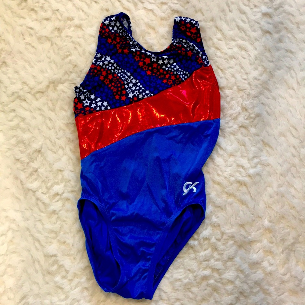 GK women’s extra small Starr Fourth of July gymnastics leotard!